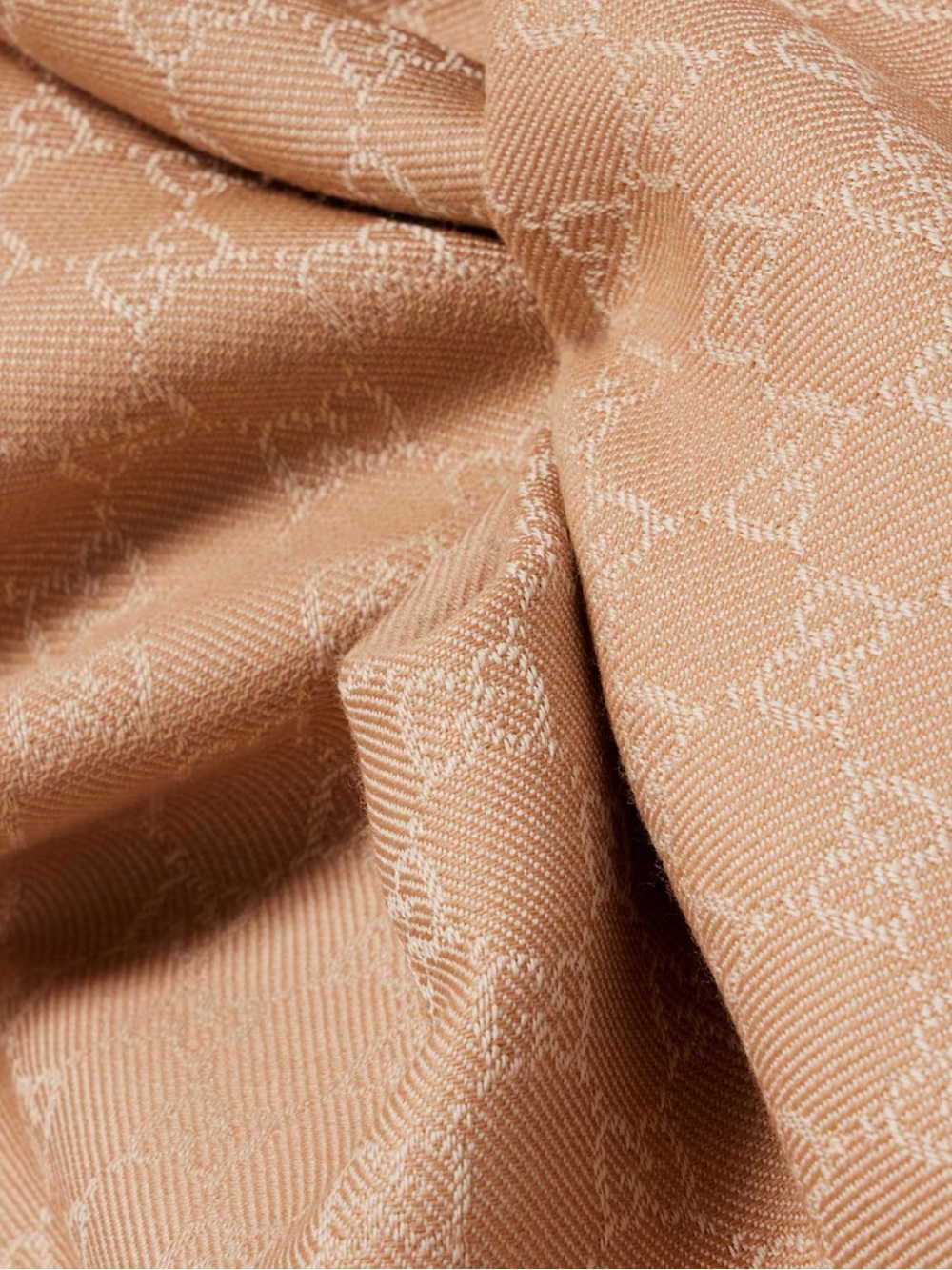 GG wool scarf in beige and ivory | GUCCI® US - Picture 7 of 8